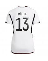 Saksa Thomas Muller #13 Kotipaita Naisten MM-kisat 2022 Lyhythihainen